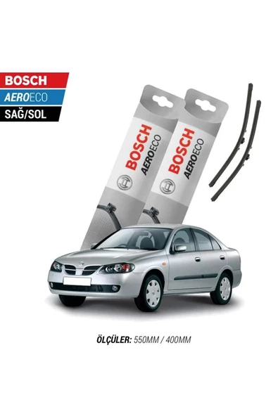 Nissan Almera 2004 Model Bosch Aeroeco Muz Silecek Takımı ürün görseli 1