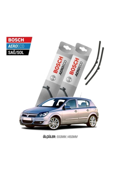 Opel Astra H 2007 Model Bosch Aeroeco Muz Silecek Takımı ürün görseli 1