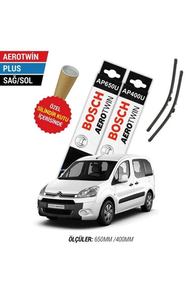 Citroen Berlingo Silecek Takımı (2008-2018) Bosch Aerotwin Plus ürün görseli 1