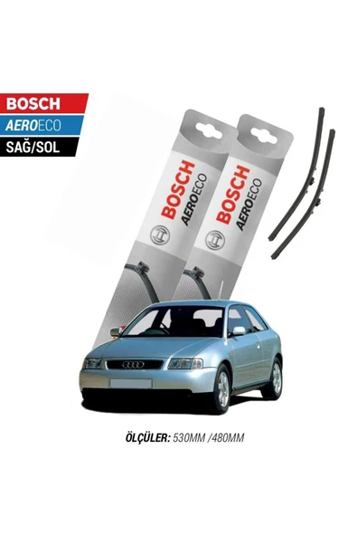 Audi A3 2019 Model Bosch Aeroeco Muz Silecek Takımı ürün görseli 1