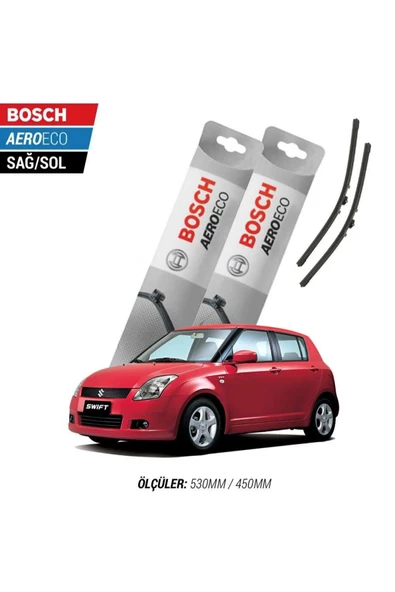 Suzuki Swift 2007 Model Bosch Aeroeco Muz Silecek Takımı ürün görseli 1