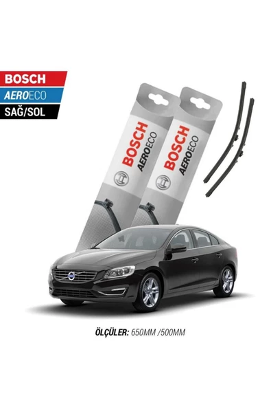 Volvo S60 2016 Model Bosch Aeroeco Muz Silecek Takımı ürün görseli 1