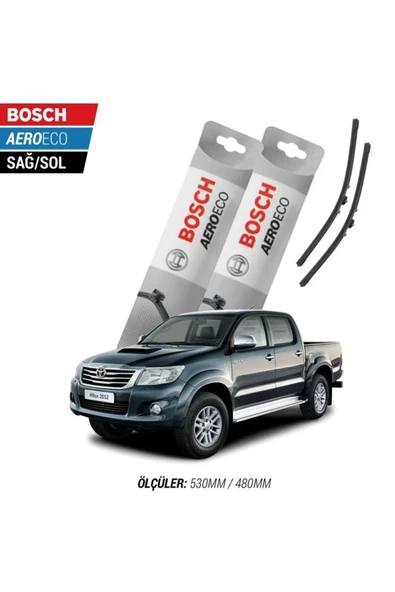 Toyota Hilux 2013 Model Bosch Aeroeco Muz Silecek Takımı ürün görseli 1