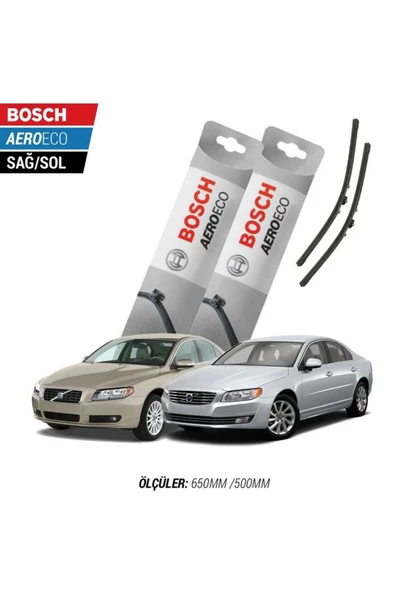Volvo S80 2010 Model Bosch Aeroeco Muz Silecek Takımı ürün görseli 1