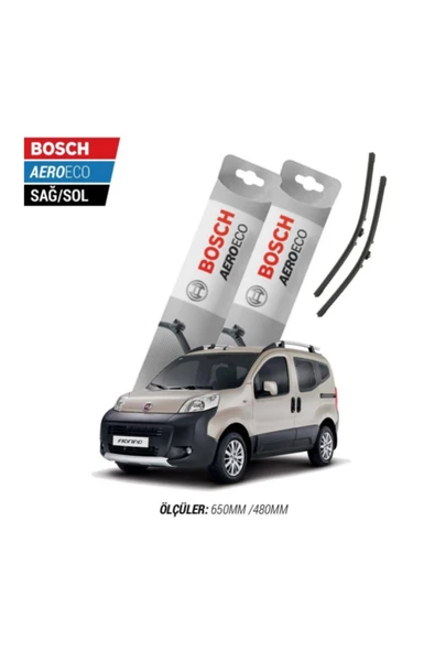 Fiat Fiorino 2009 Model Bosch Aeroeco Muz Silecek Takımı