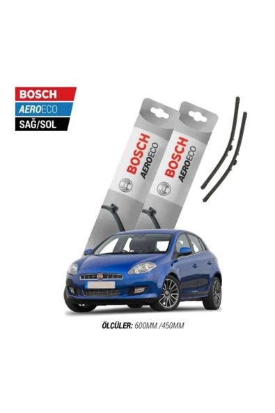 Fiat Bravo 2014 Model Bosch Aeroeco Muz Silecek Takımı