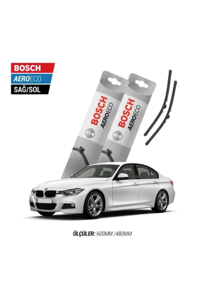 Bmw 3 Serisi F30 2015 Model Bosch Aeroeco Muz Silecek Takımı ürün görseli 1