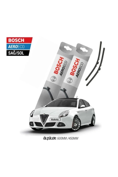 Alfa Romeo Giulietta 2015 Model Bosch Aeroeco Muz Silecek Takımı ürün görseli 1