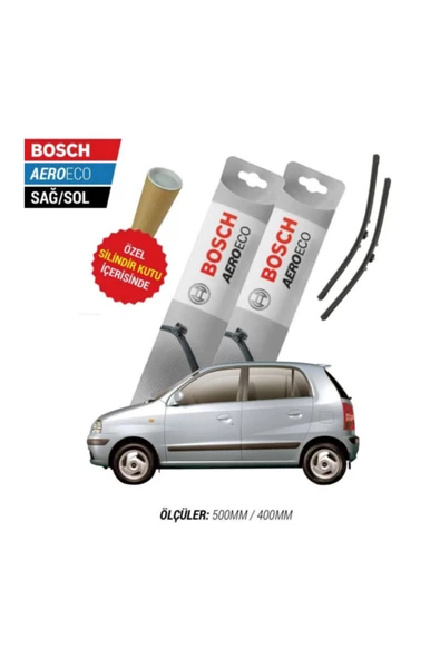 Hyundai Atos 2008 Model Bosch Aeroeco Muz Silecek Takımı ürün görseli 1