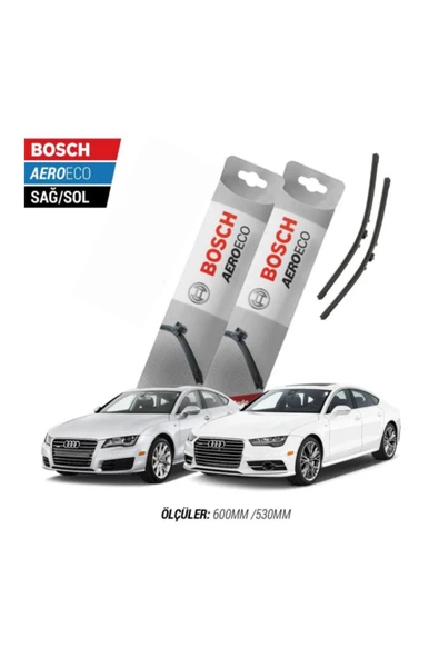 Audi A7 2011 Model Bosch Aeroeco Muz Silecek Takımı ürün görseli 1