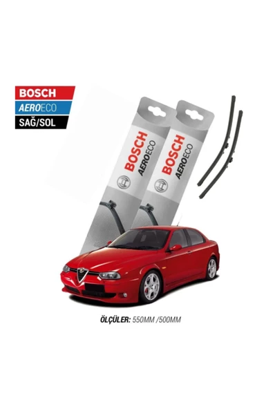 Alfa Romeo 156 1998 Model Bosch Aeroeco Muz Silecek Takımı ürün görseli 1