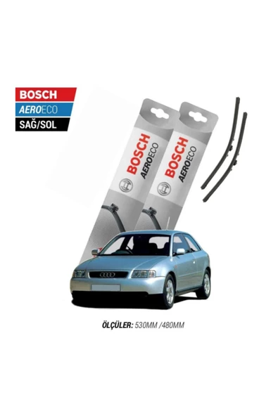 Audi A3 2009 Model Bosch Aeroeco Muz Silecek Takımı ürün görseli 1