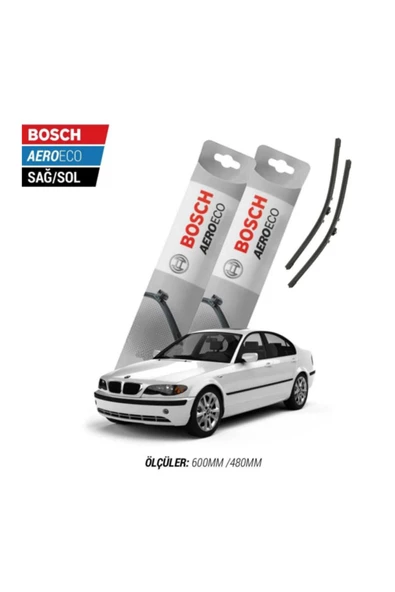 Bmw 3 Serisi E46 1998 Model Bosch Aeroeco Muz Silecek Takımı ürün görseli 1