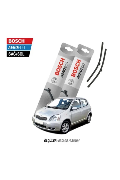 Toyota Yaris 2004 Model Bosch Aeroeco Muz Silecek Takımı ürün görseli 1
