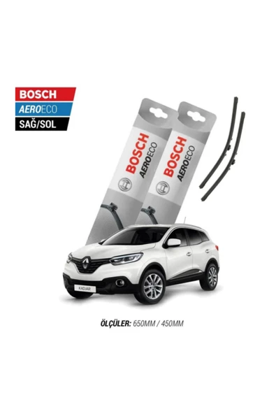 Renault Kadjar 2016 Model Bosch Aeroeco Muz Silecek Takımı ürün görseli 1