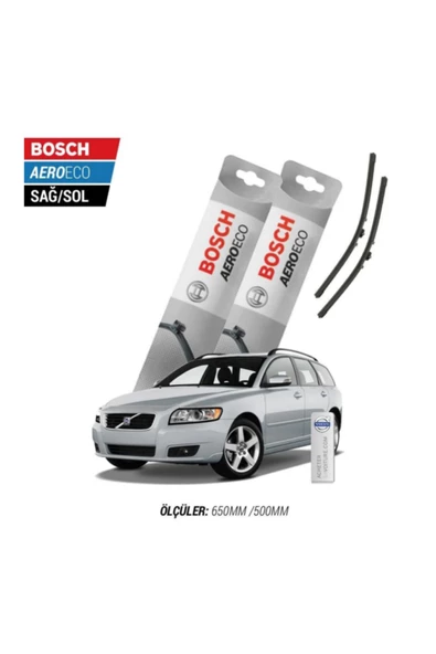 Volvo V50 2012 Model Bosch Aeroeco Muz Silecek Takımı ürün görseli 1