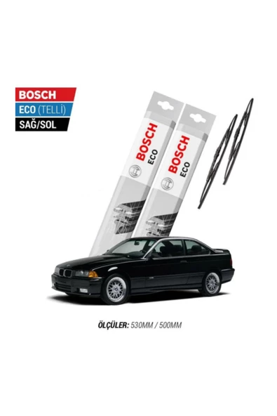 Bmw 3 Serisi E36 1996 Model Silecek Takımı Bosch Eco (telli) ürün görseli 1