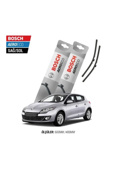 Renault Megane 3 2014 Model Bosch Aeroeco Muz Silecek Takımı ürün görseli 1