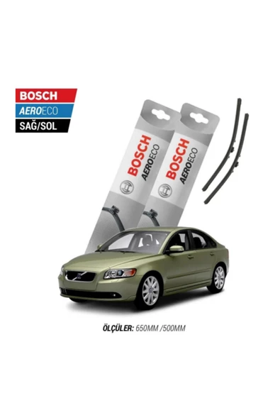 Volvo S40 2012 Model Bosch Aeroeco Muz Silecek Takımı ürün görseli 1
