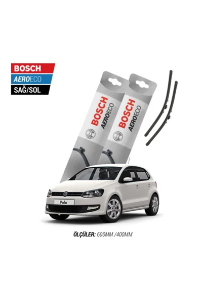 Volkswagen Polo 2010 Model Bosch Aeroeco Muz Silecek Takımı ürün görseli 1