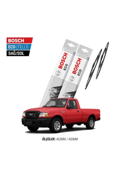 Ford Ranger 2008 Model Silecek Takımı Bosch Eco (telli) ürün görseli 1