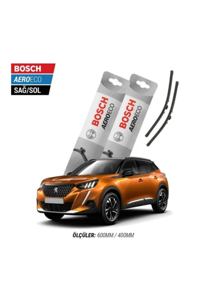 Peugeot 2008 2020 Model Bosch Aeroeco Muz Silecek Takımı ürün görseli 1