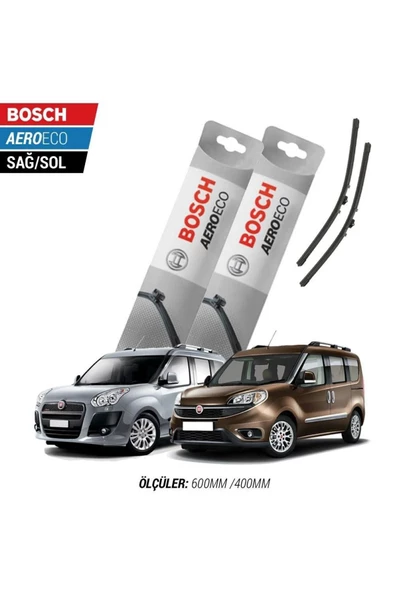 Fiat Doblo 2017 Model Bosch Aeroeco Muz Silecek Takımı ürün görseli 1
