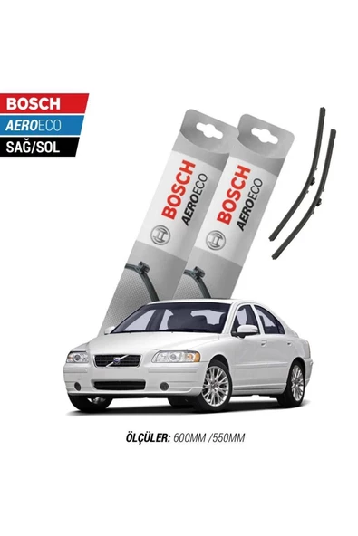 Volvo S60 2007 Model Bosch Aeroeco Muz Silecek Takımı ürün görseli 1