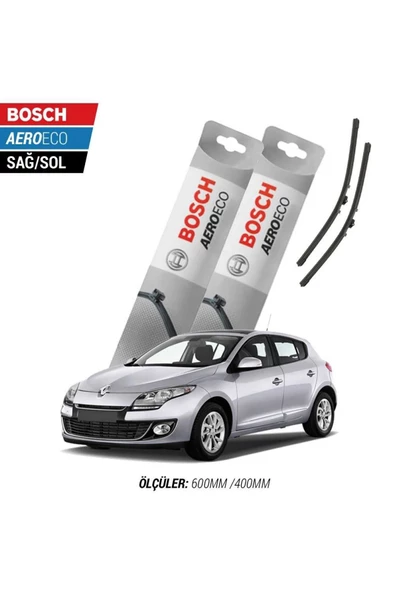 Renault Megane 3 2014 Model Bosch Aeroeco Muz Silecek Takımı ürün görseli 1