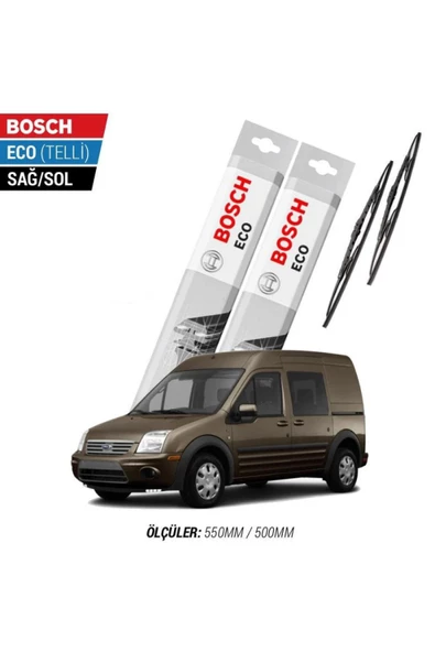 Ford Connect 2009 Model Silecek Takımı Bosch Eco (telli) ürün görseli 1
