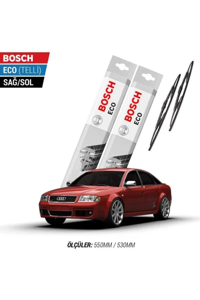 Audi A6 1996 Model Silecek Takımı Bosch Eco (telli) ürün görseli 1