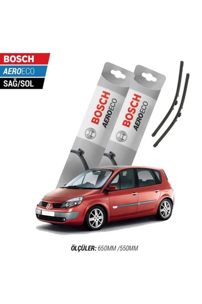 Renault Scenic 2006 Model Bosch Aeroeco Muz Silecek Takımı ürün görseli 1