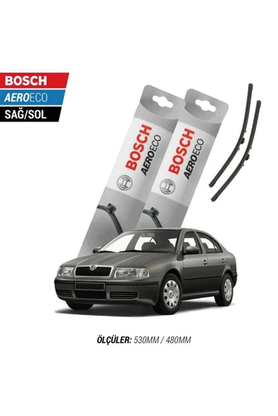 Skoda Octavia 2003 Model Bosch Aeroeco Muz Silecek Takımı ürün görseli 1