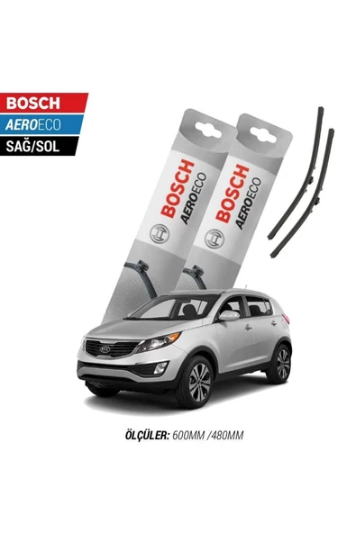 Kia Sportage Temmuz 2010-2015 Model Bosch Aeroeco Muz Silecek Takımı ürün görseli 1