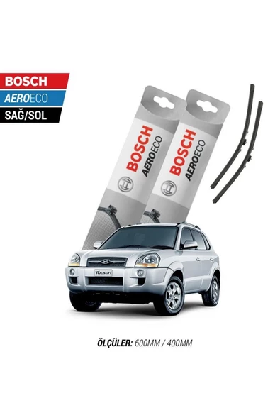Hyundai Tucson 2007 Model Bosch Aeroeco Muz Silecek Takımı ürün görseli 1
