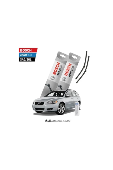 Volvo V50 2009 Model Bosch Aeroeco Muz Silecek Takımı ürün görseli 1