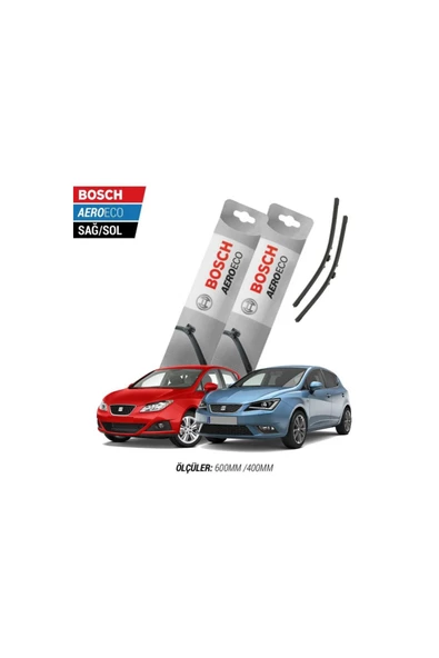 Seat İbiza 2013 Model Bosch Aeroeco Muz Silecek Takımı