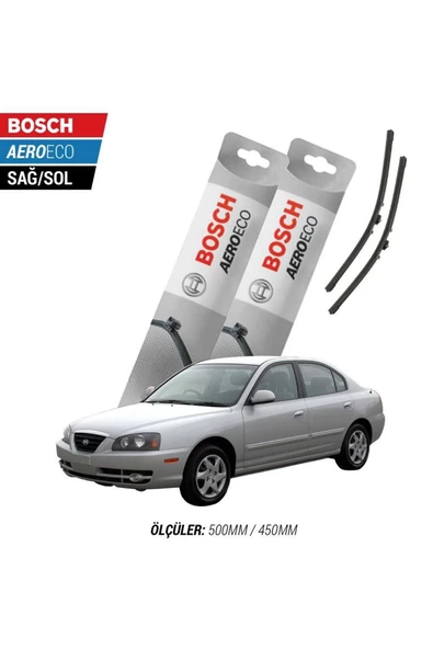 Hyundai Elantra 2005 Model Bosch Aeroeco Muz Silecek Takımı ürün görseli 1