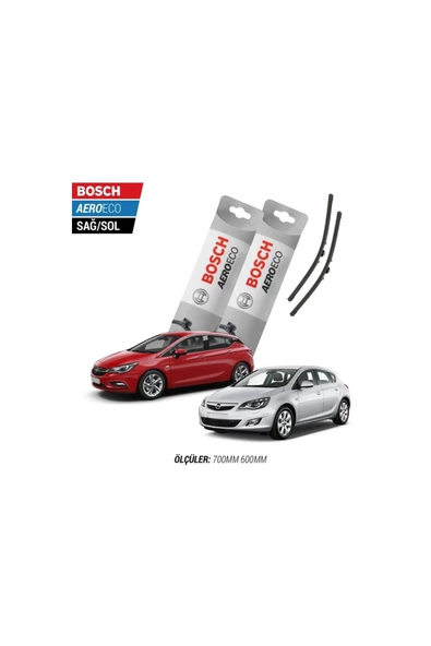 Opel Astra J / K 2014 Model Bosch Aeroeco Muz Silecek Takımı ürün görseli 1