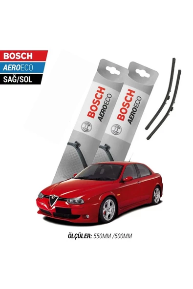 Alfa Romeo 156 1999 Model Bosch Aeroeco Muz Silecek Takımı ürün görseli 1