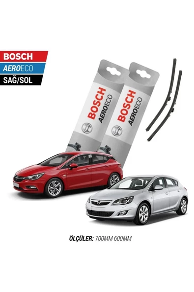 Opel Astra J / K 2016 Model Bosch Aeroeco Muz Silecek Takımı ürün görseli 1