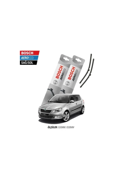 Skoda Fabia 2011 Model Bosch Aeroeco Muz Silecek Takımı ürün görseli 1