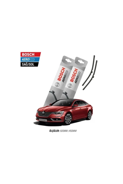 Renault Talisman 2017 Model Bosch Aeroeco Muz Silecek Takımı ürün görseli 1