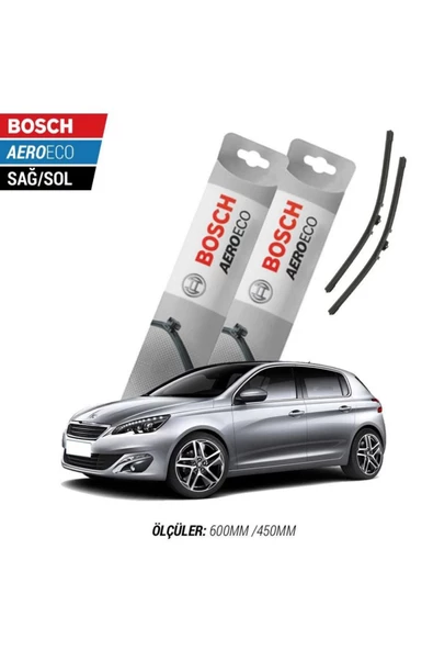 Peugeot 308 2020 Model Bosch Aeroeco Muz Silecek Takımı ürün görseli 1