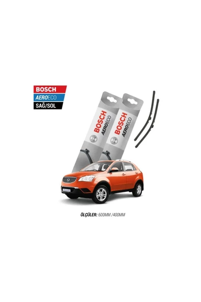 Ssangyong Korando 2015 Model Bosch Aeroeco Muz Silecek Takımı