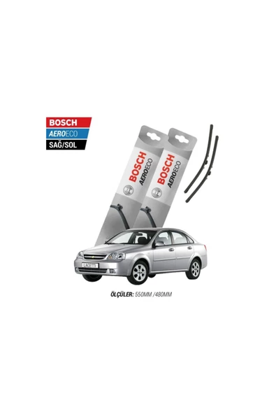 Chevrolet Lacetti 2006 Model Bosch Aeroeco Muz Silecek Takımı ürün görseli 1