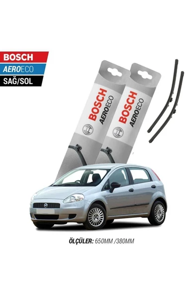 Fiat Grande Punto 2005-2011 Model Bosch Aeroeco Muz Silecek Takımı ürün görseli 1