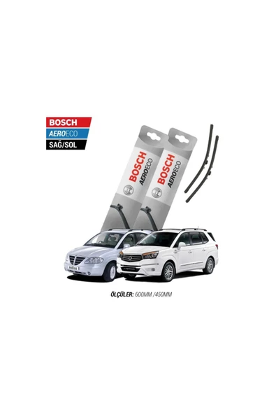 Ssangyong Rodius 2009 Model Bosch Aeroeco Muz Silecek Takımı ürün görseli 1