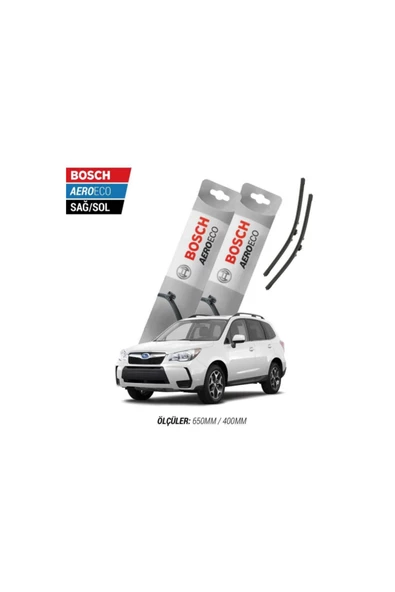 Subaru Forester 2013 Model Bosch Aeroeco Muz Silecek Takımı ürün görseli 1