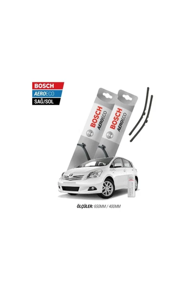 Toyota Verso 2010 Model Bosch Aeroeco Muz Silecek Takımı ürün görseli 1